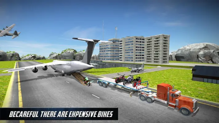 Airplane Bike Transporter Plan android App screenshot 0